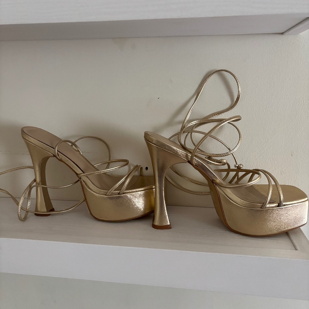 Aldo Strappy Platform Sandals